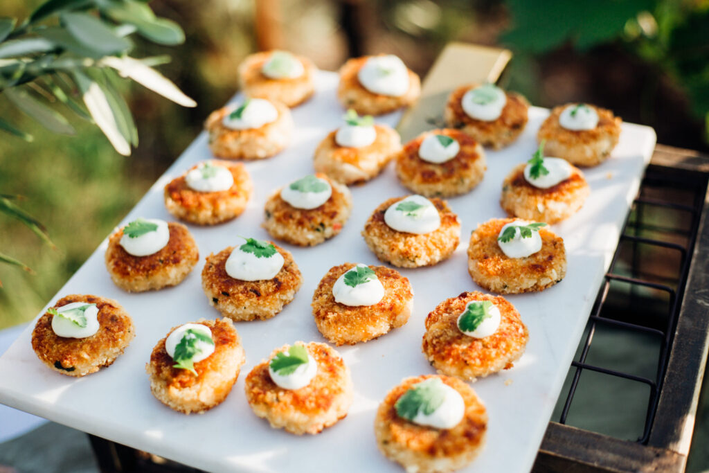 Dungeness crab cakes