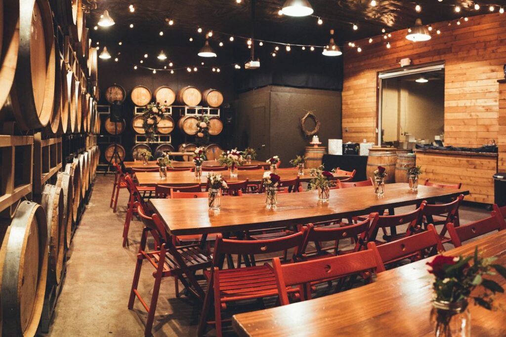 Enso winery event space