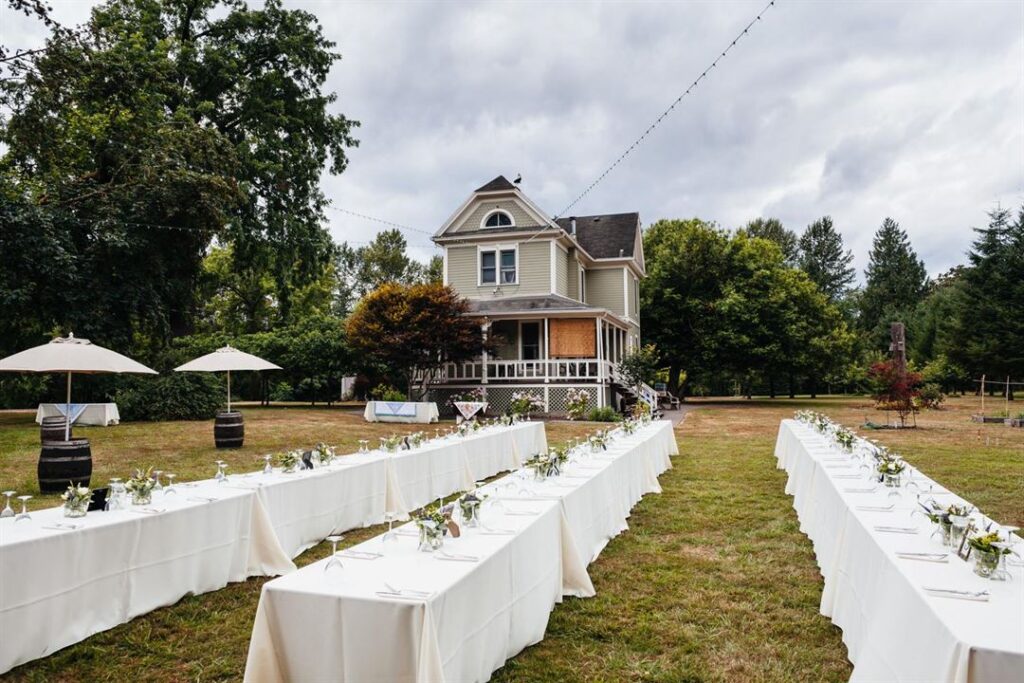 Clackamas River farm event space