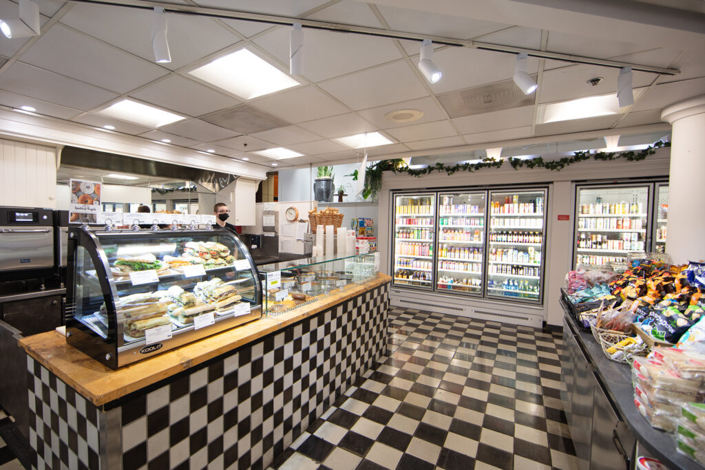 interior photo of flying elephants at fox tower