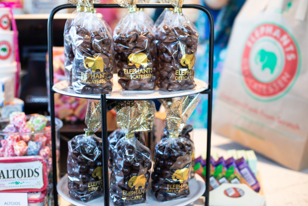 Interior photo of Elephants on Cedar Hills