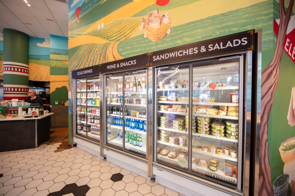 Interior shot of Elephants at World Trade Center