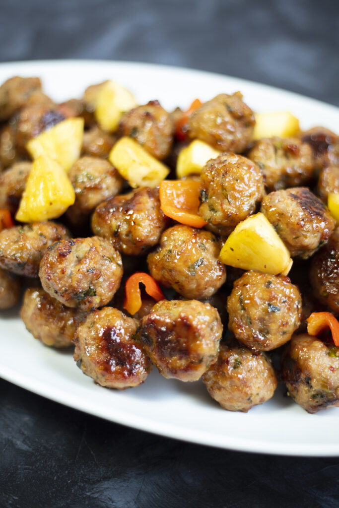 Ginger Hoisin BBQ Meatballs