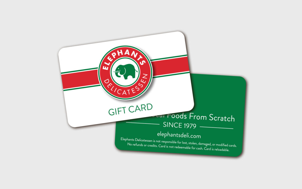 digital gift card mockup